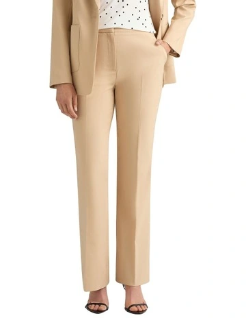 Aniston Cotton Flare Pant in Malt