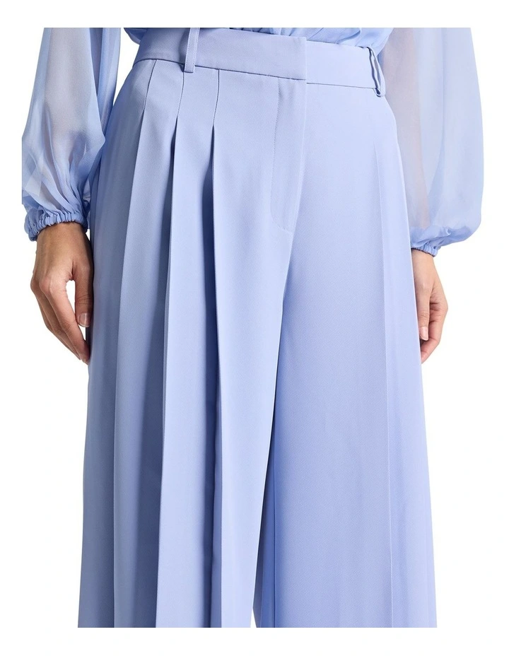 Florence Wide Leg Pant in Cornflower Blue image 3