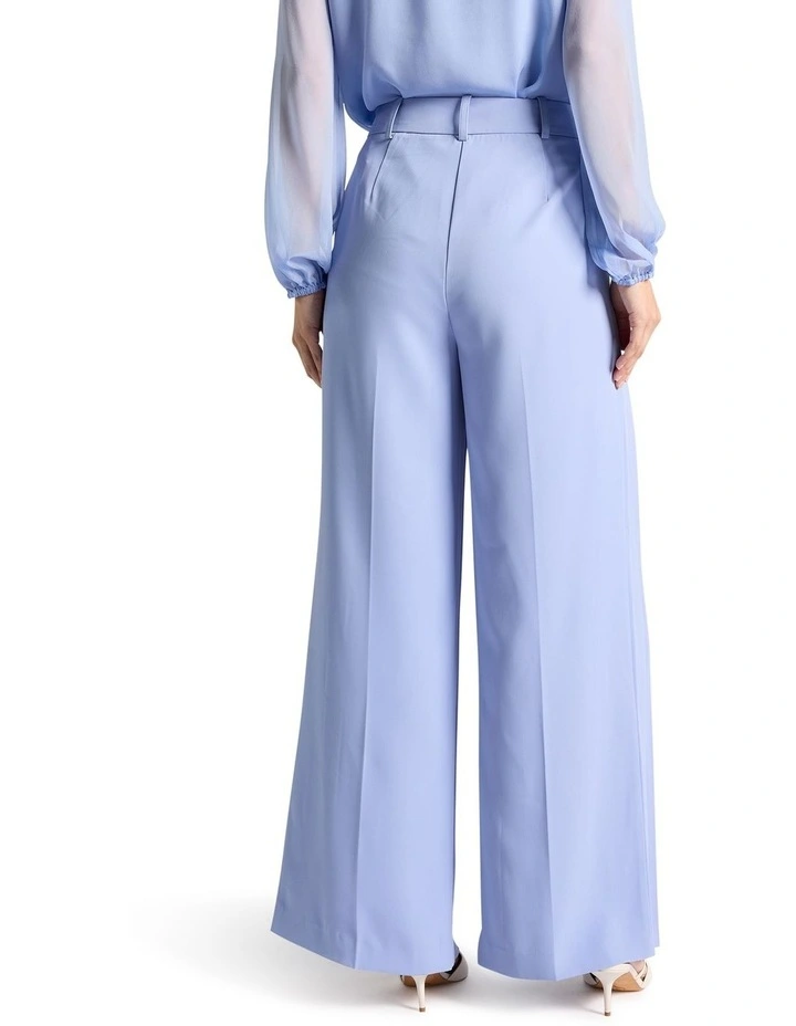 Florence Wide Leg Pant in Cornflower Blue image 4