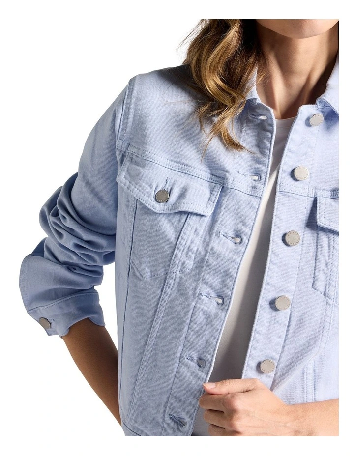 Aspen Denim Jacket in Sky Blue image 3