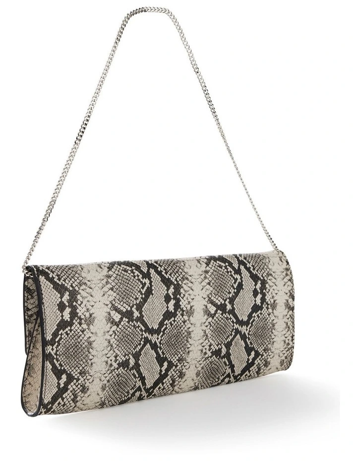 Clovelly Leather Shoulder Bag in Snake image 3