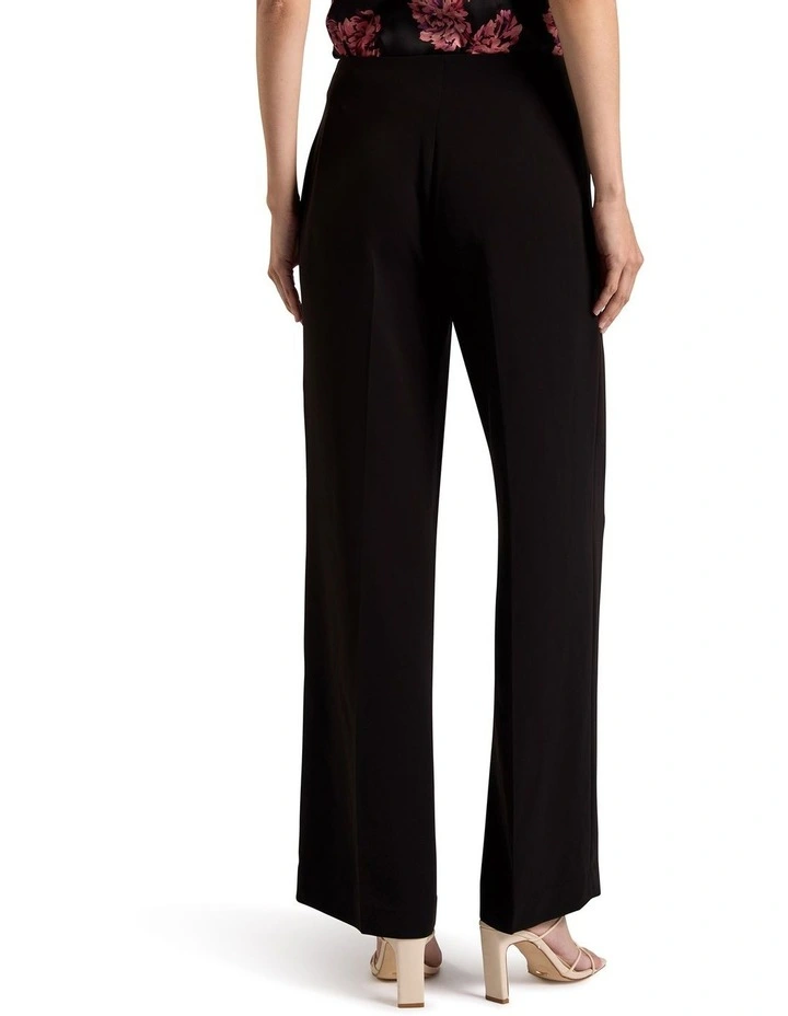 Verna Crepe Pant in Black image 4