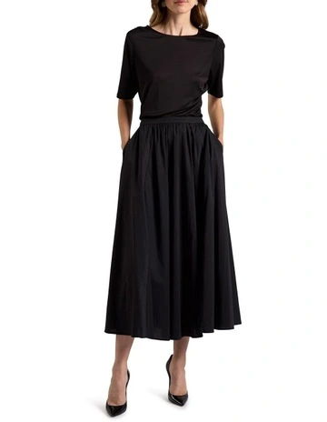 Sella Mesh Top in Black