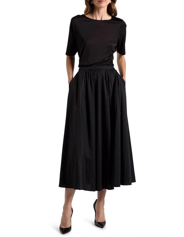 Sella Mesh Top in Black image 2
