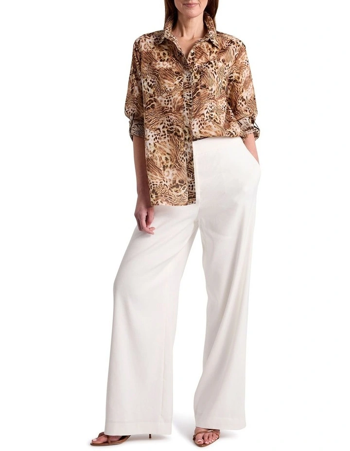 Emmine Cotton Shirt in Leopard image 2