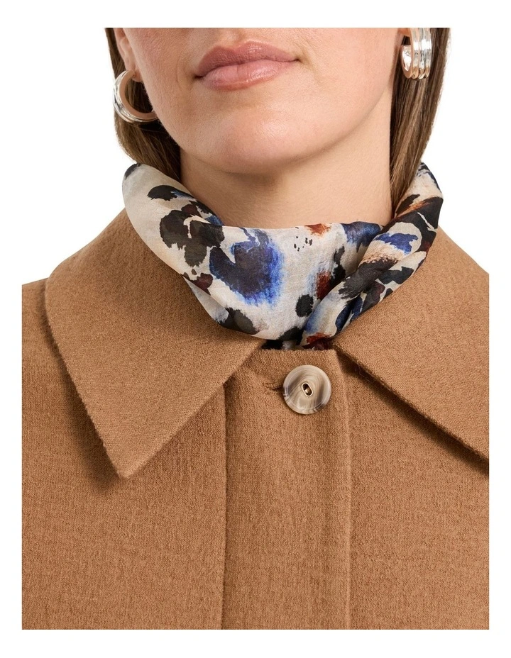 Akiro Silk Scarf in Pebble Multi image 2
