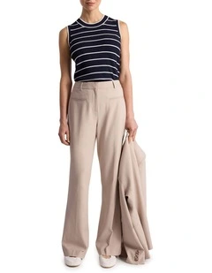 Stanford Straight Leg Pant in Pebble