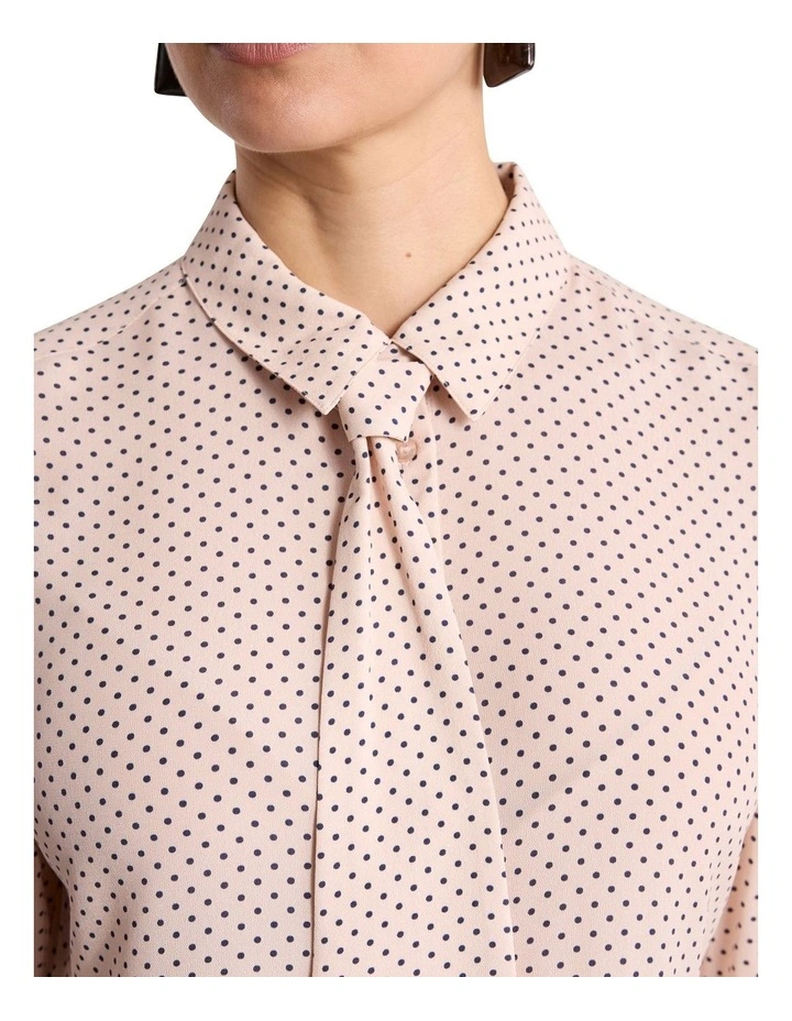 Dottie Viscose Shirt in Pink Multi image 3