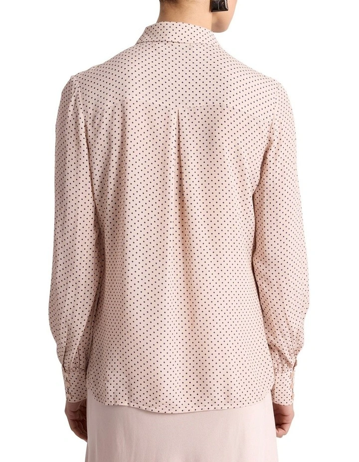 Dottie Viscose Shirt in Pink Multi image 4
