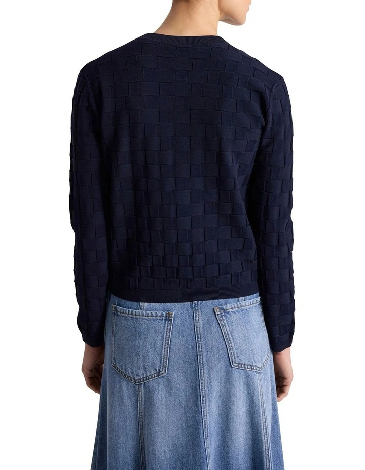 Cushla Cardigan in Navy image 4