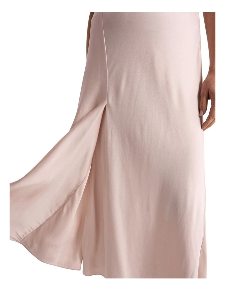 Orlando Viscose Skirt in Persica Pink image 3