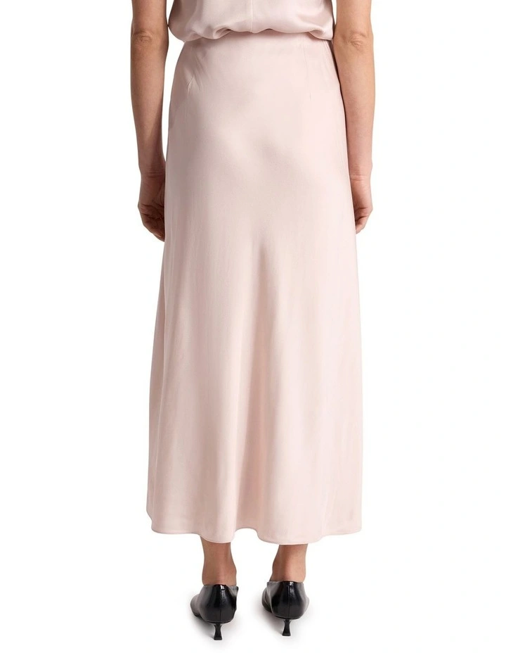 Orlando Viscose Skirt in Persica Pink image 4