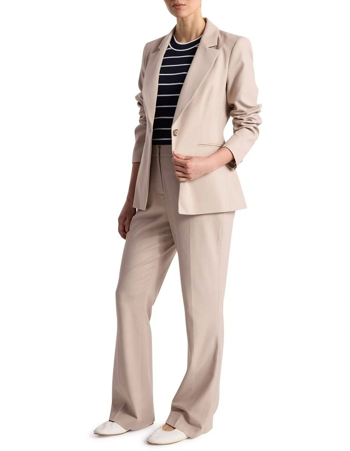 Stanford Blazer in Pebble image 2