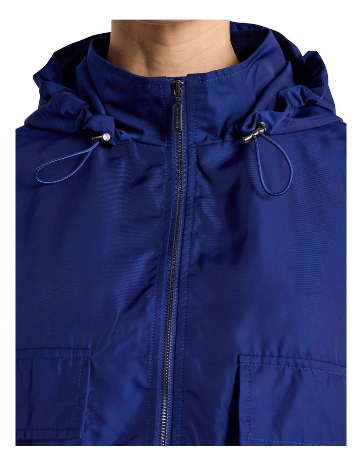 Bryce Windbreaker Jacket in Ocean Blue image 3