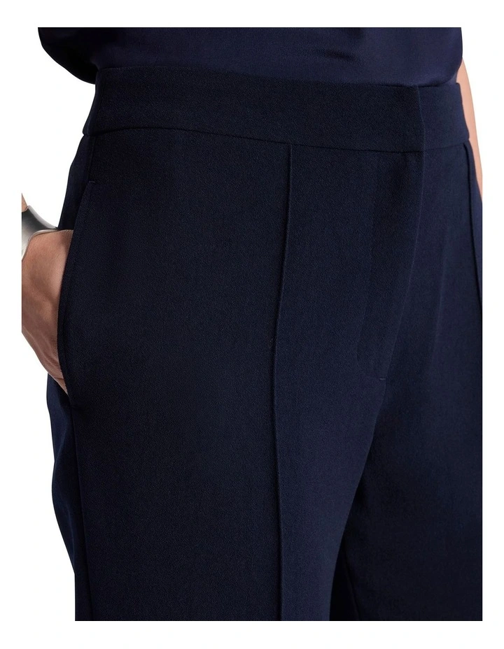 Braxton Wide Leg Pant in Navy image 3