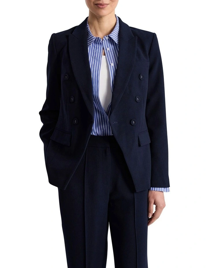 Braxton Blazer in Navy image 1