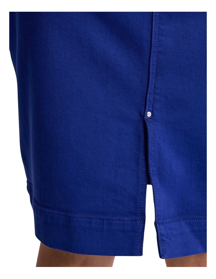 Marnie Denim Skirt in Ocean Blue image 4