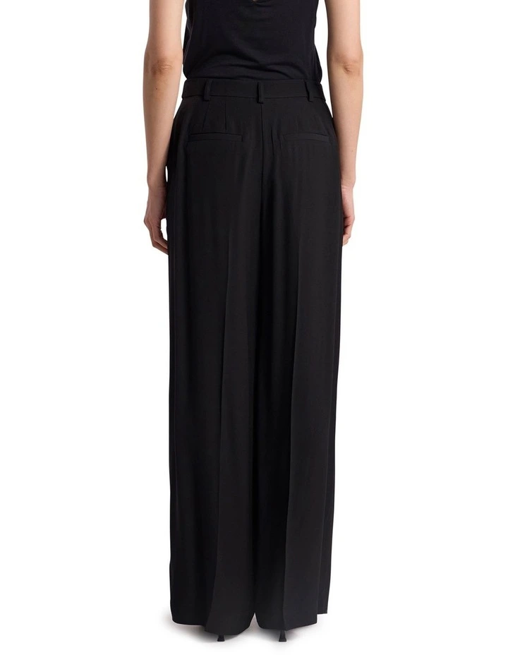 Bronte Wide Leg Pant in Black image 4