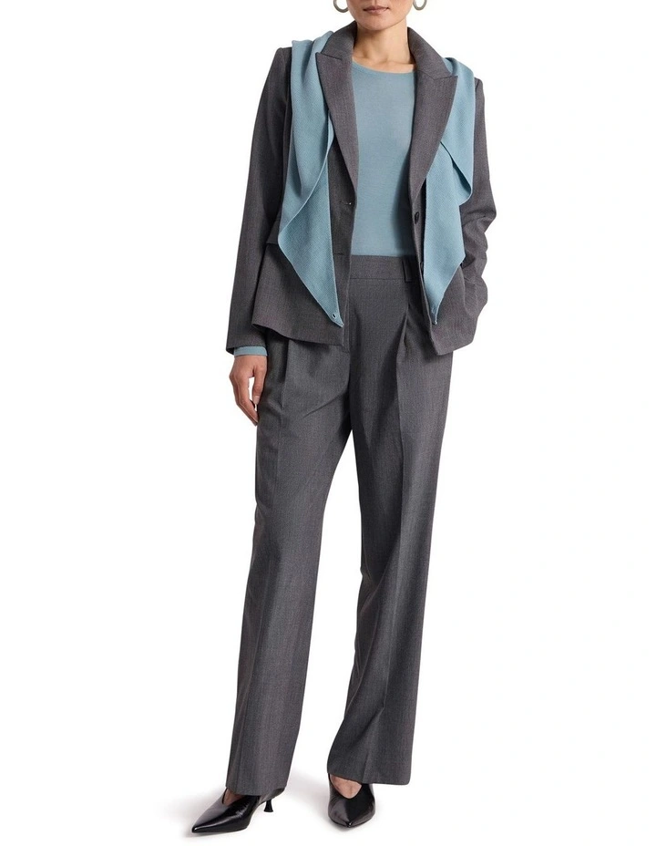 Coco Blazer in Black/White image 2