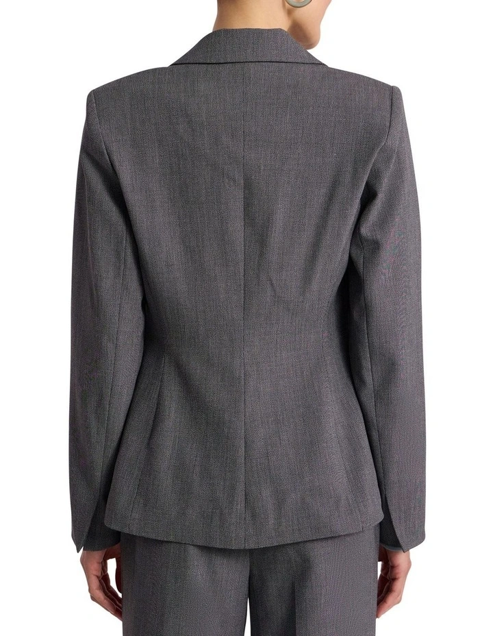 Coco Blazer in Black/White image 5