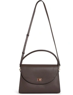 Alan Leather Bag in Chocolate