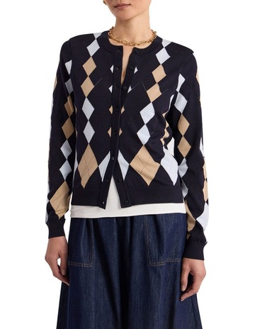 Navy Multi colour