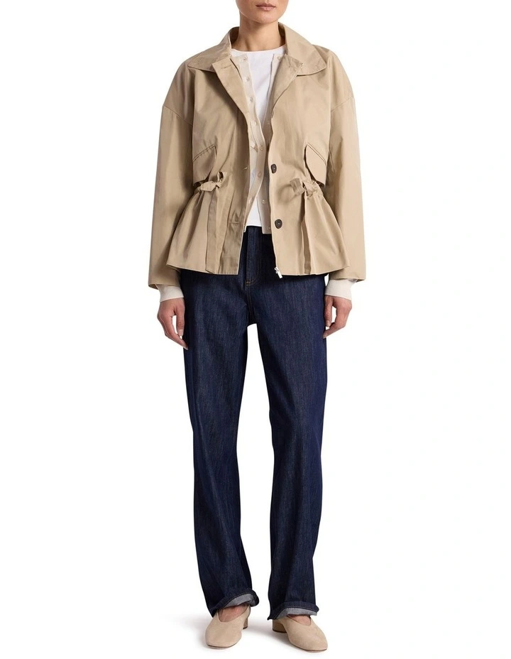 Benson Jacket in Camel image 2