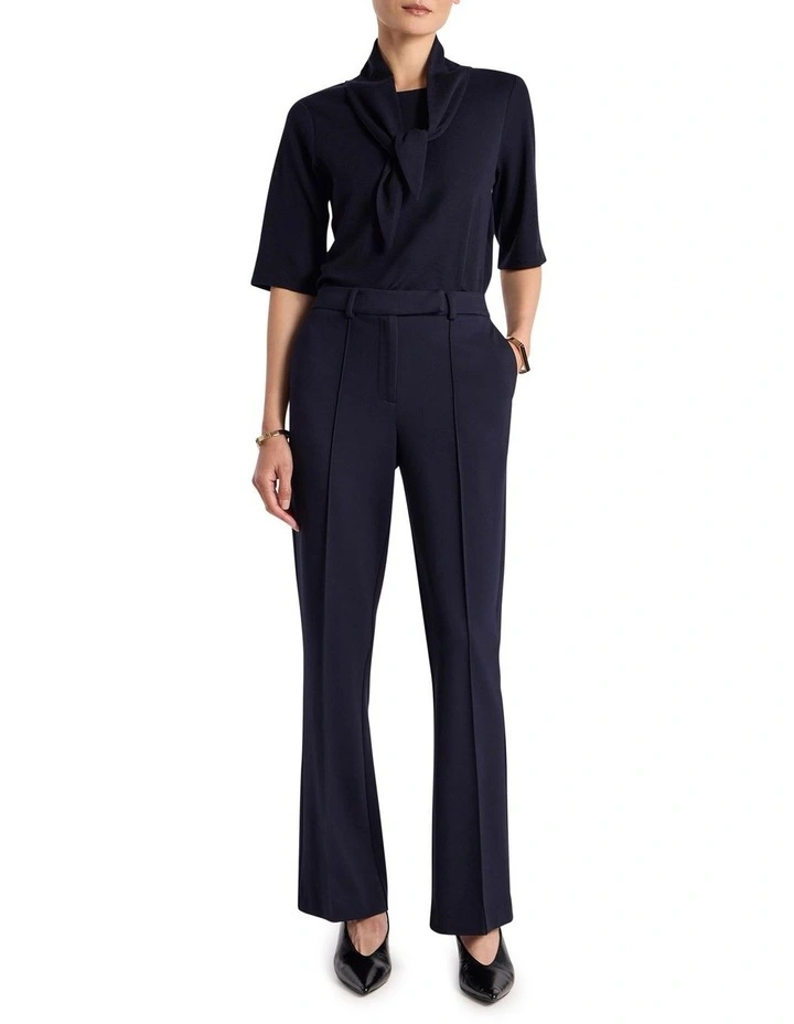 Amber Babywool Top in Navy image 2