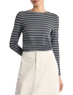 Aubrey Jersey Tee in Multi