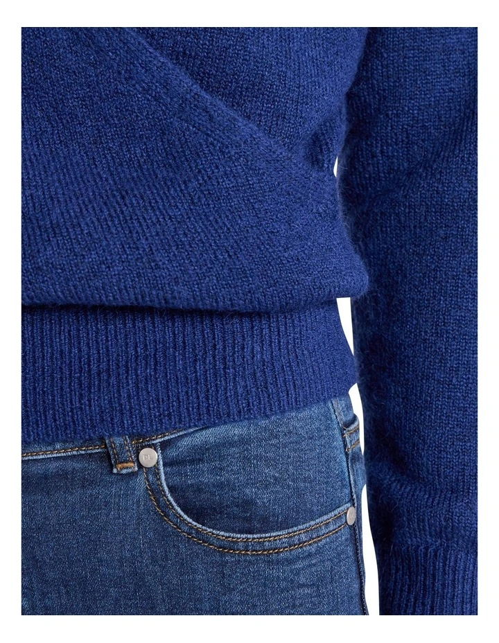 Lark Wrap Knit in Pacific Blue image 4