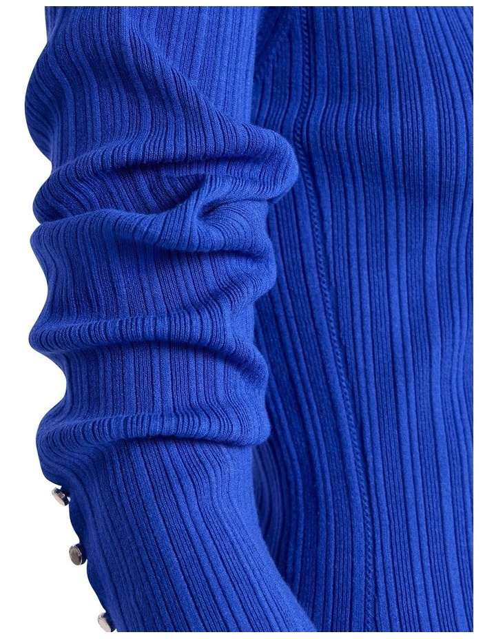 Mikka Rib Knit in Royale Blue image 3