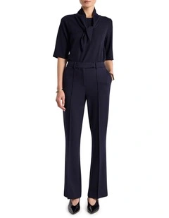 Jenni Ponte Bootleg Pant in Navy