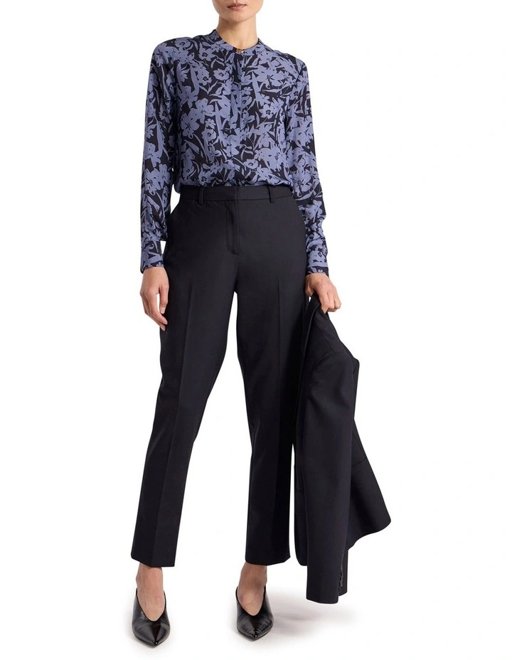 Aster Viscose Blouse in Blue Multi image 2