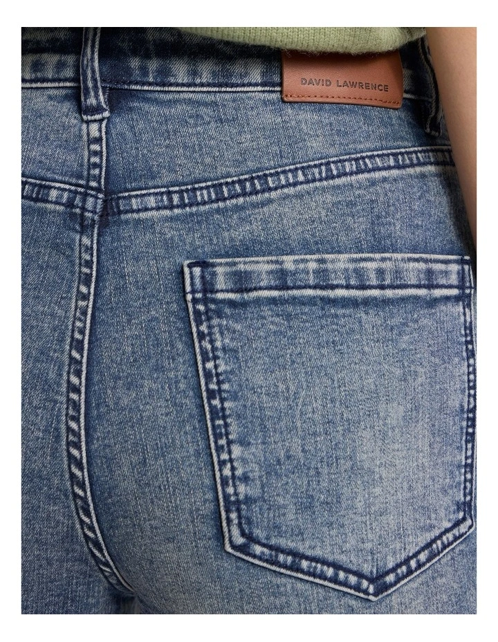 Shandie Kick Flare Jean in Antique Wash image 4