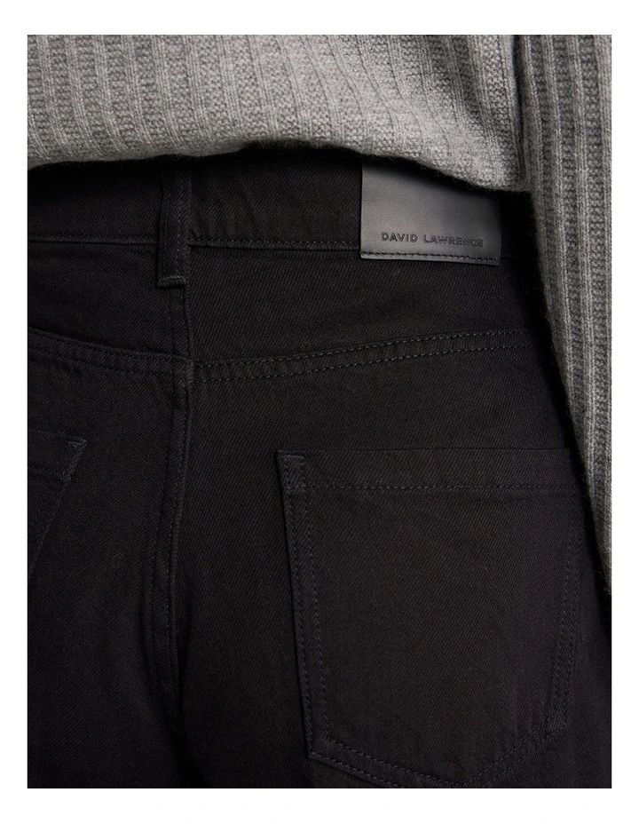 Atlan Wide Leg Jean in Black image 4