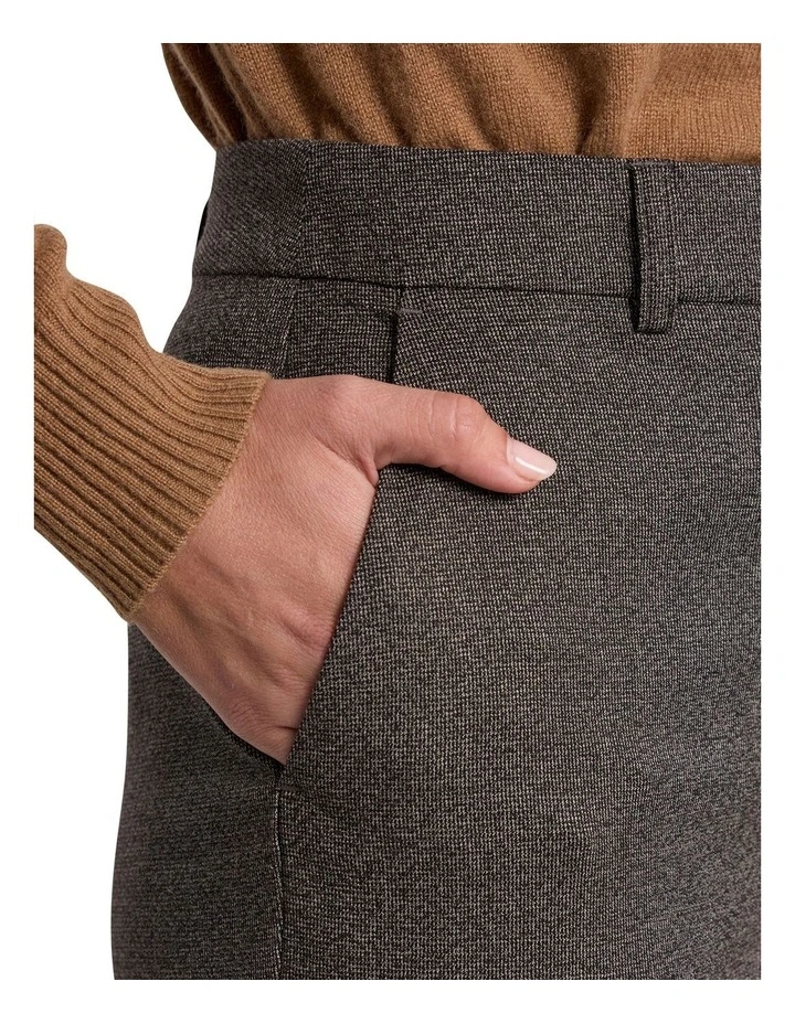 Tasman Straight Leg Pant in Brown Multi image 3