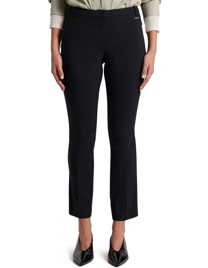 Bennie Bengaline 7/8 Pant in Black image 2