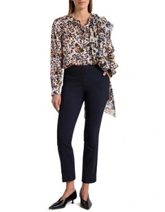 Bennie Bengaline 7/8 Pant in Ink