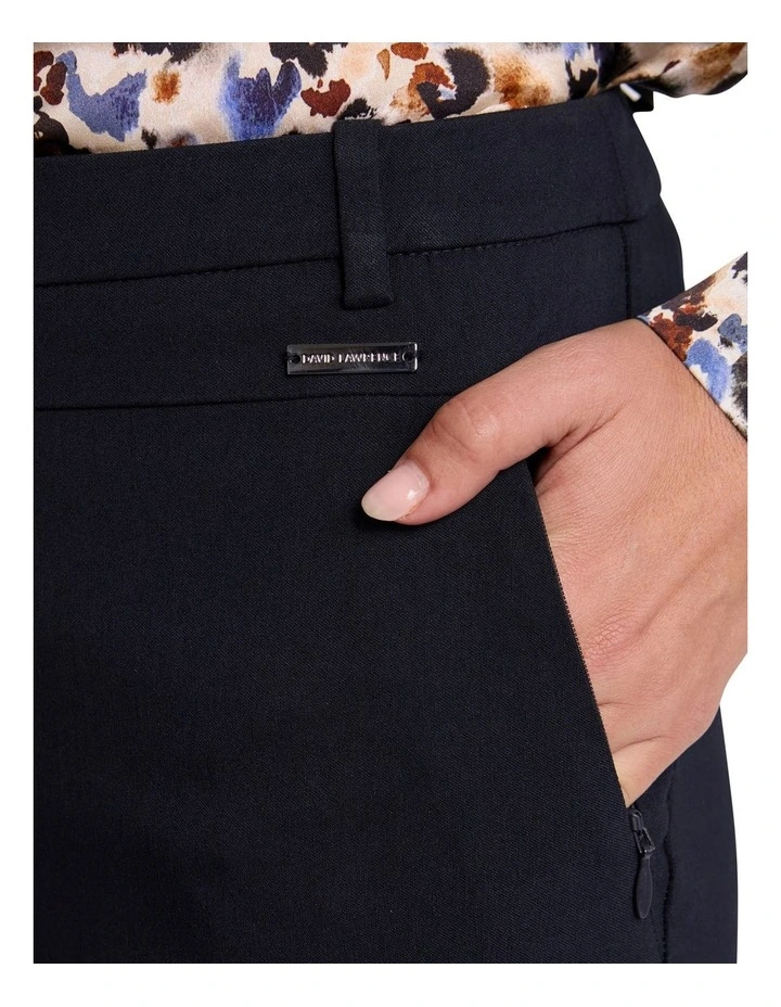 Bennie Bengaline 7/8 Pant in Ink image 3