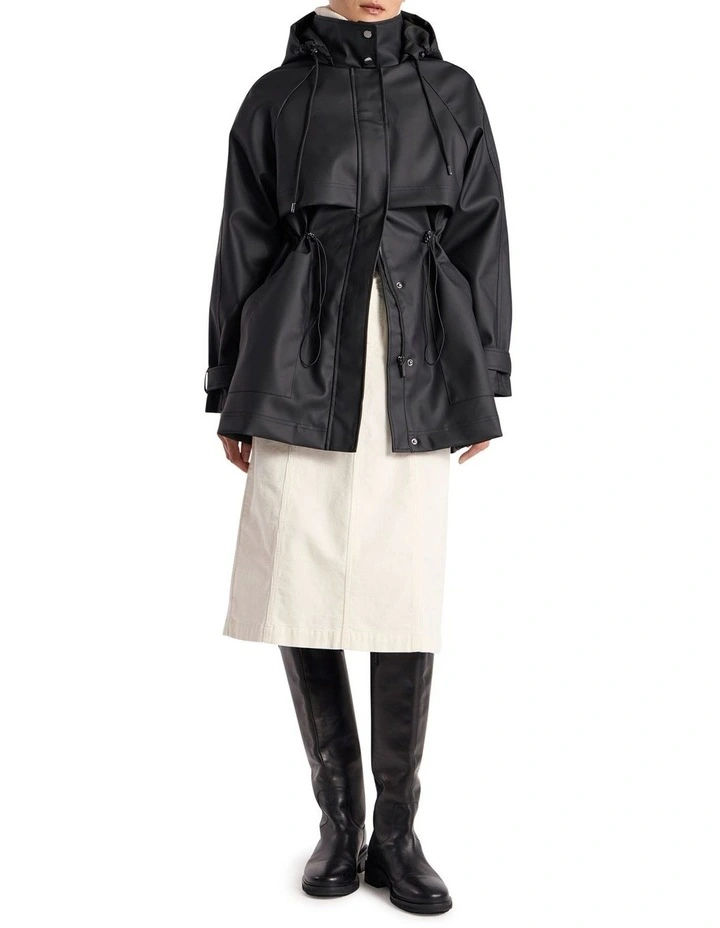 Lima Pvc Windbreaker in Black image 2