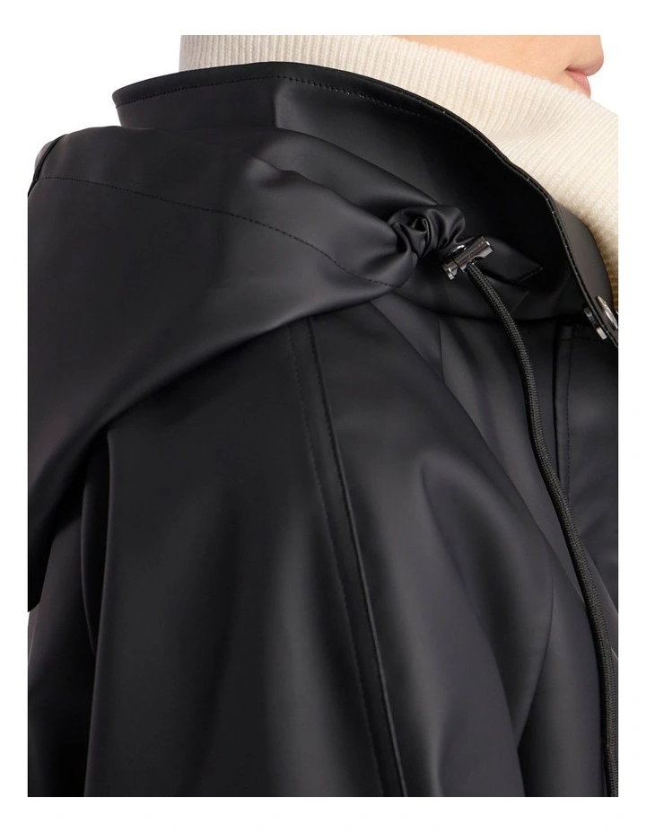 Lima Pvc Windbreaker in Black image 3