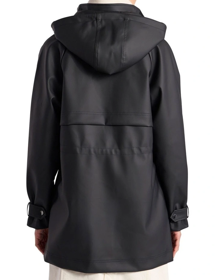 Lima Pvc Windbreaker in Black image 5