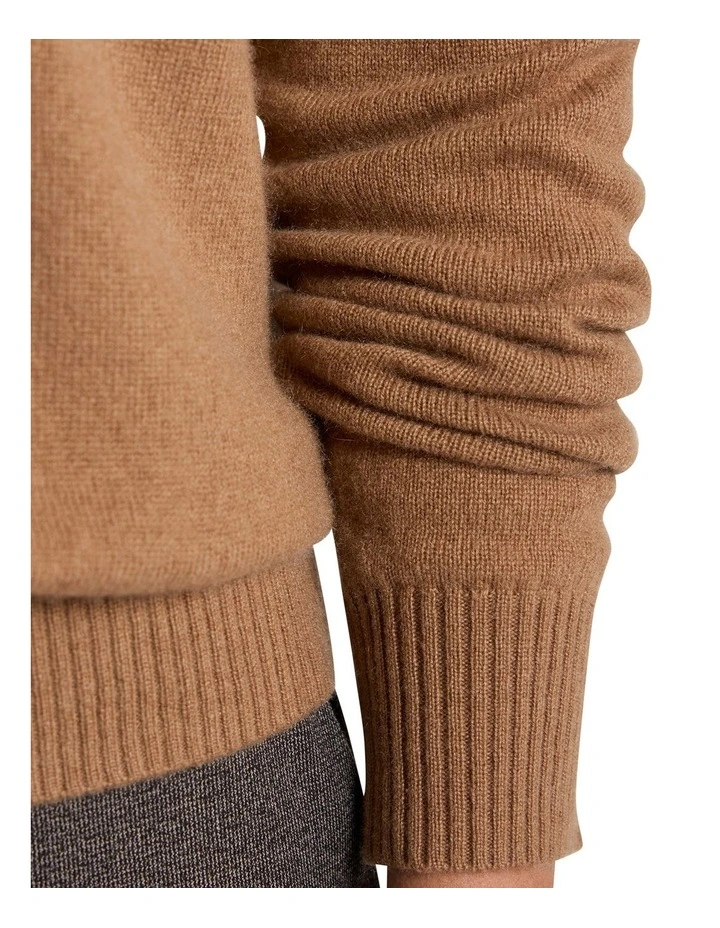 Romilly Cashmere Knit in Caramel image 3