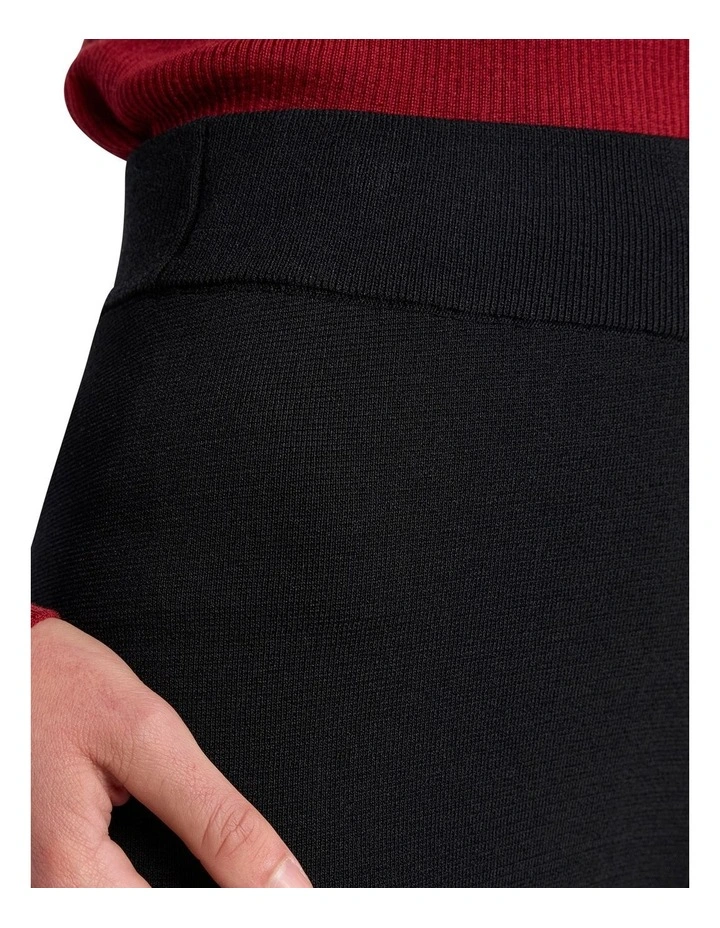Margot Milano Knit Pant in Black image 4