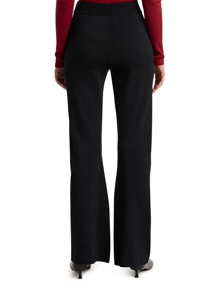 Margot Milano Knit Pant in Black image 5