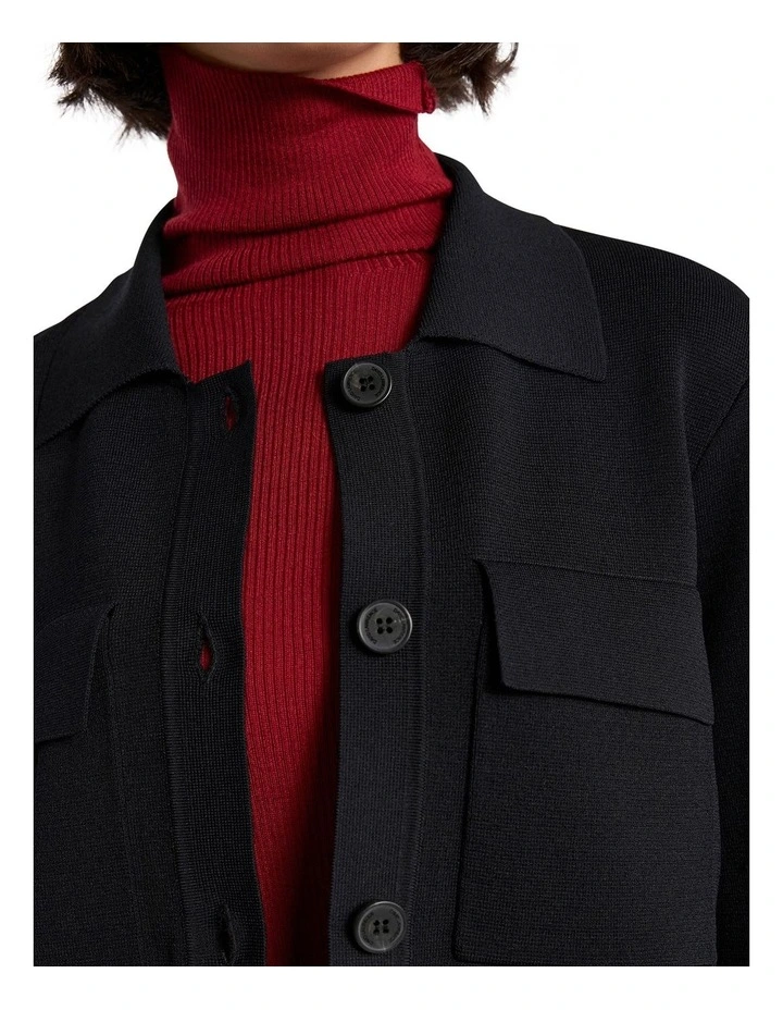 Laila Milano Knit Jacket in Black image 3