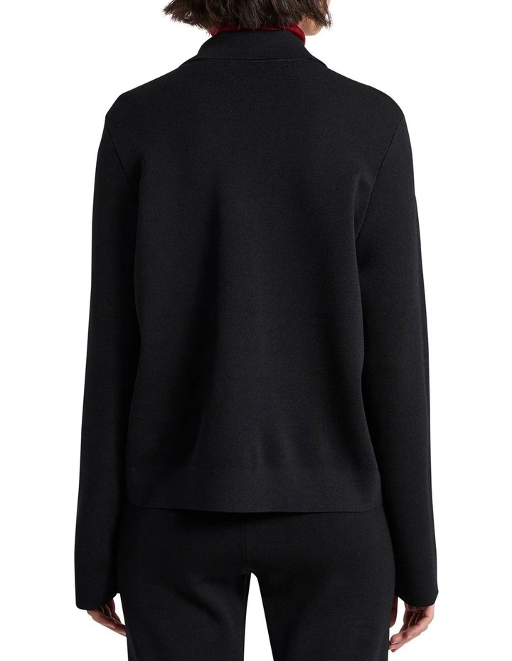 Laila Milano Knit Jacket in Black image 4