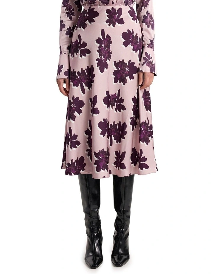 Fauna Midi Skirt in Dusk Multi image 2