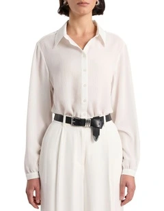 Carlton Shirt in Ivory