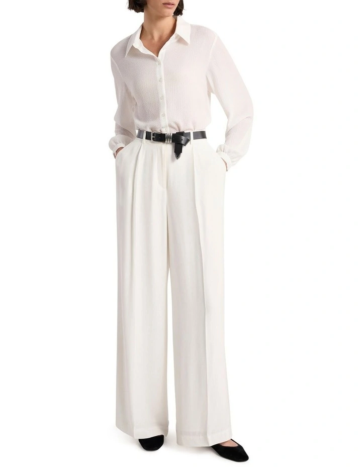 Carlton Shirt in Ivory image 2